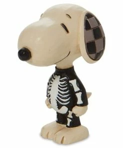 Mini Snoopy™ Skeleton Figurine By Jim Shore®