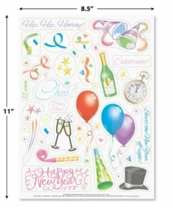 Year-Round Sticker Value Pack 7 Year-Round Sticker Value Pack -Department Store 602076 03