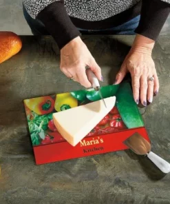 Chili Peppers Tempered Glass Cutting Board -Department Store 609385 05