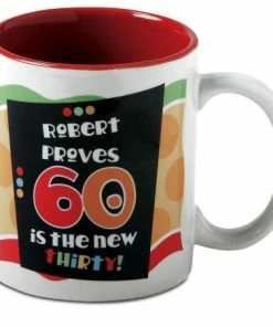 60th Birthday Milestone Personalized Mug
