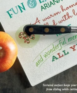 Christmas With Tempered Glass Cutting Board 8 Christmas With Tempered Glass Cutting Board -Department Store 610838 03