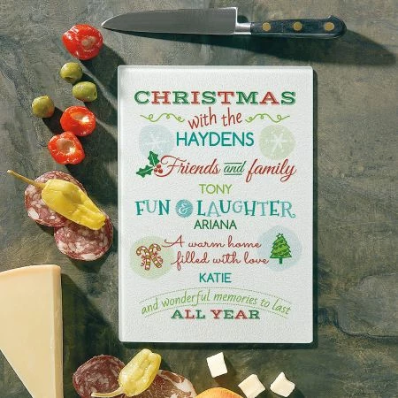 Christmas With Tempered Glass Cutting Board 4 Christmas With Tempered Glass Cutting Board - Image 4