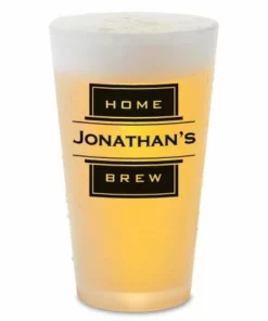Home Brew Personalized Pint Beer Glass