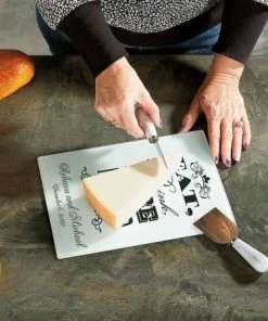 Eat, Drink, And Be Married Tempered Glass Cutting Board 10 Eat, Drink, And Be Married Tempered Glass Cutting Board -Department Store 612723 05