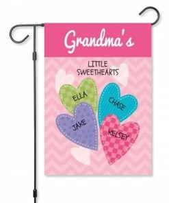 Valentine Personalized Garden Flag