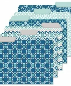 Coastal Blue File Folder Value Pack