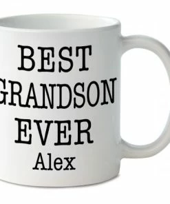Best Grandson Ever Personalized Mug