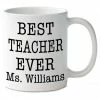 Best Teacher Ever Personalized Mug