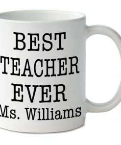 Best Teacher Ever Personalized Mug