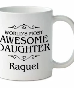 World's Most Awesome Daughter Personalized Mug