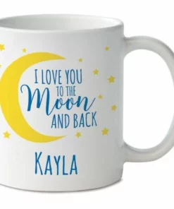 Love You To The Moon Personalized Mug