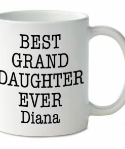 Best Granddaughter Ever Personalized Mug