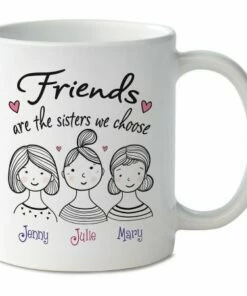Friends Are The Sisters Personalized Mug -Department Store 619117b 1