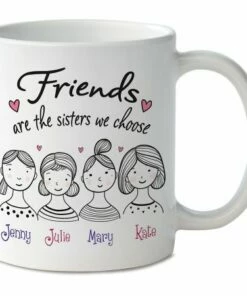 Friends Are The Sisters Personalized Mug -Department Store 619117c 1