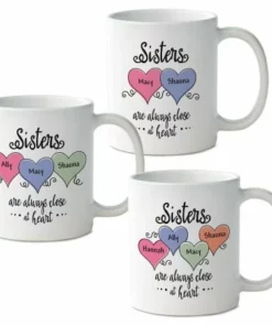 Sisters Personalized Mug