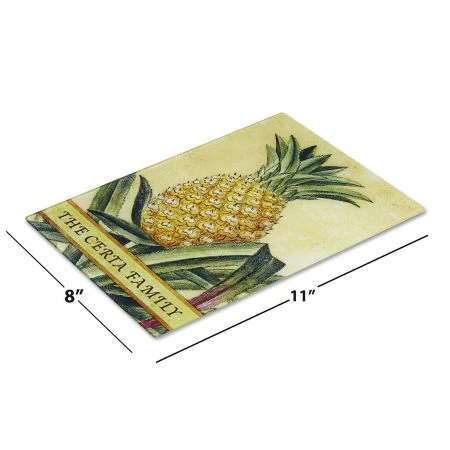 Pineapple Tempered Glass Cutting Board 2 Pineapple Tempered Glass Cutting Board - Image 2