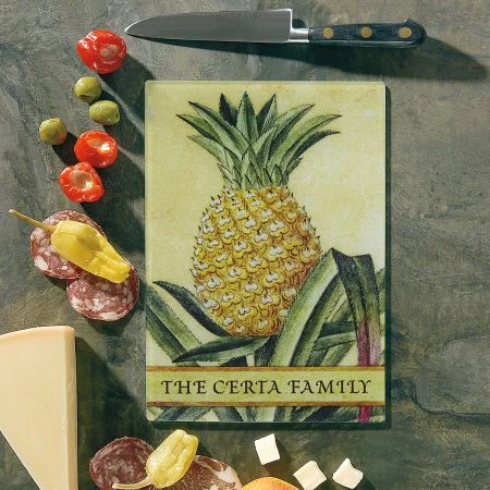 Pineapple Tempered Glass Cutting Board 4 Pineapple Tempered Glass Cutting Board - Image 4