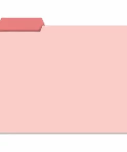 Charcoal & Coral File Folders Value Pack -Department Store 619912 06