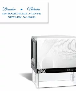 Married Couple Self-Inking Address Stamp -Department Store 619950b 01