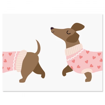 Dachshund Personalized Note Cards 2 Dachshund Personalized Note Cards - Image 2
