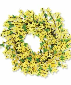Yellow Floral Wreath