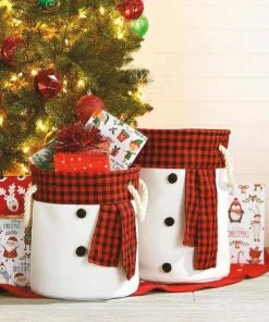 Snowman Baskets