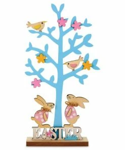 Easter Wooden Tree Decoration