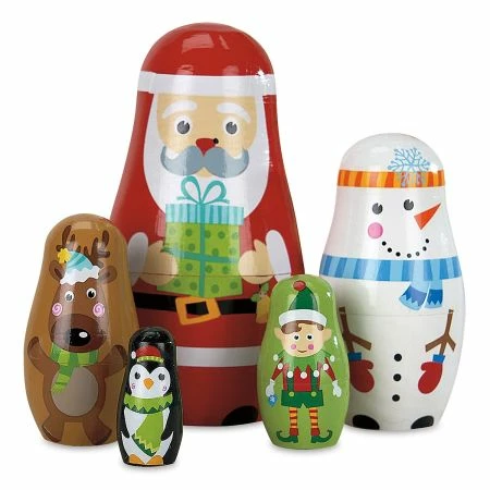 Santa’s Pals Nesting Dolls 1 Santa’s Pals Nesting Dolls
