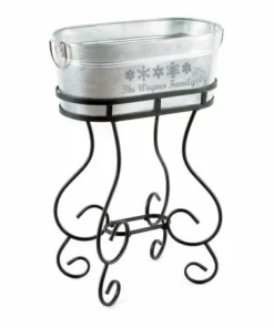 Snowflake Personalized Beverage Tub -Department Store 63839 05