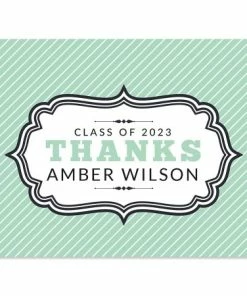 Graduation Personalized Thank You Cards