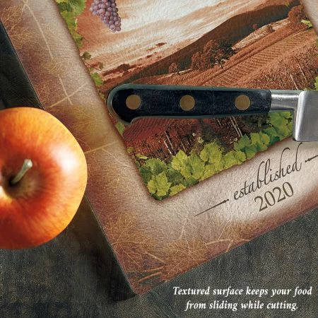 Tuscany Wine Tempered Glass Cutting Board 3 Tuscany Wine Tempered Glass Cutting Board - Image 3