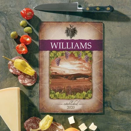 Tuscany Wine Tempered Glass Cutting Board 4 Tuscany Wine Tempered Glass Cutting Board - Image 4