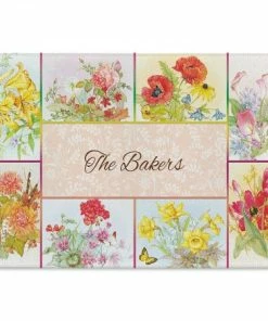 Beautiful Flowers Tempered Glass Cutting Board