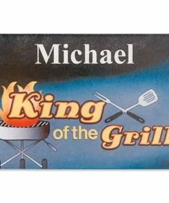 King Of The Grill Tempered Glass Cutting Board