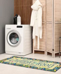 Clothespins Laundry Double-Width Personalized Doormat -Department Store 813665 05