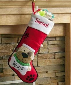 Personalized Pet Christmas Stockings -Department Store 814205 enviro