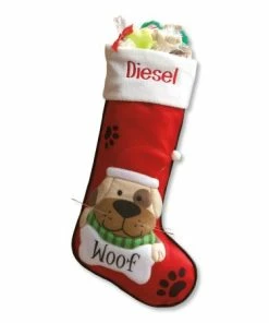 Personalized Pet Christmas Stockings -Department Store 814205 front 1