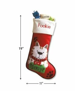 Personalized Pet Christmas Stockings -Department Store 814206 dimensions 1