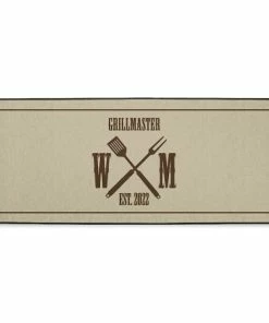 Grill Master Personalized Doormat