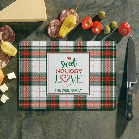 Sweet Holiday Love Tempered Glass Cutting Board 4 Sweet Holiday Love Tempered Glass Cutting Board - Image 4