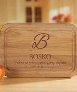 Home Is Where Your Story Begins Engraved Wood Cutting Board 11 Home Is Where Your Story Begins Engraved Wood Cutting Board -Department Store 816690 06