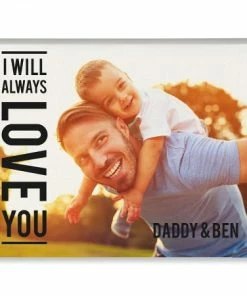 Always Love Name Photo Canvas