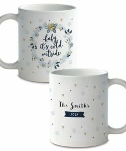 Baby It'S Cold Personalized Ceramic Mug