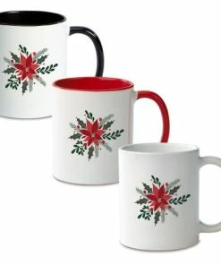 Holly Personalized Ceramic Mug -Department Store 817581 tri 4