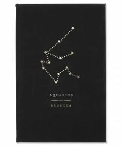 Aquarius Zodiac Personalized Journal