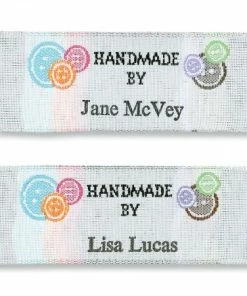 Handmade By Sewing Labels