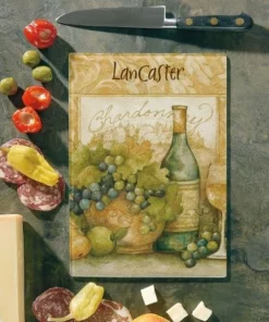 Wine Bottle Tempered Glass Cutting Board 9 Wine Bottle Tempered Glass Cutting Board -Department Store 900366 04 1