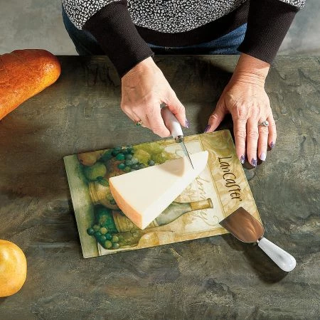 Wine Bottle Tempered Glass Cutting Board 5 Wine Bottle Tempered Glass Cutting Board - Image 5