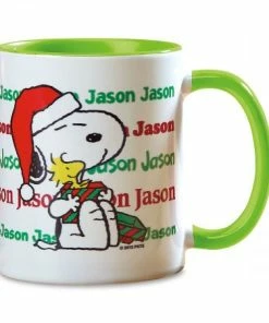 PEANUTS® Christmas Name Personalized Mug