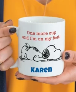 Snoopy™ Personalized Coffee Mug -Department Store 901436 04